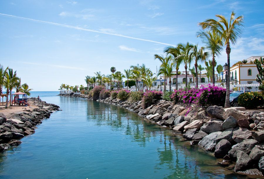 Puerto de Mogán, pequeña Venecia de Gran canaria.
